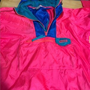 Columbia Bright Pink and Blue Jacket